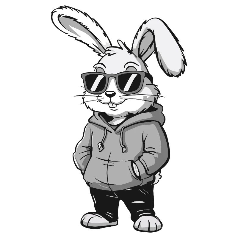 Cool Easter Bunny Bunny Happy Easter Gift