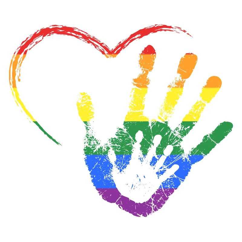 RAINBOW MAIN DANS LA MAIN