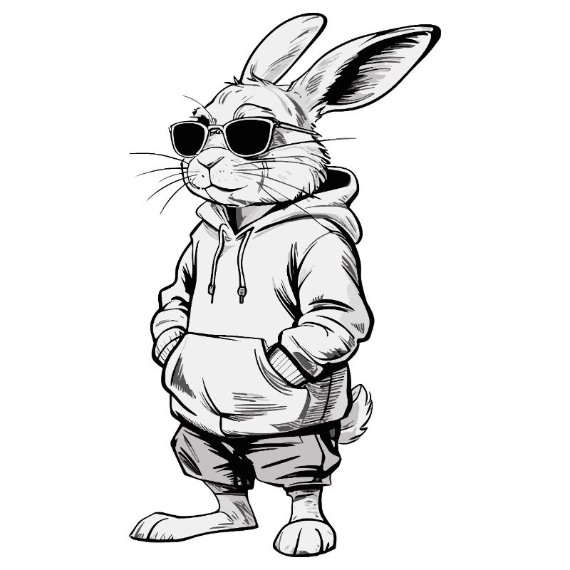 Cool Easter Bunny Bunny Happy Easter Gift