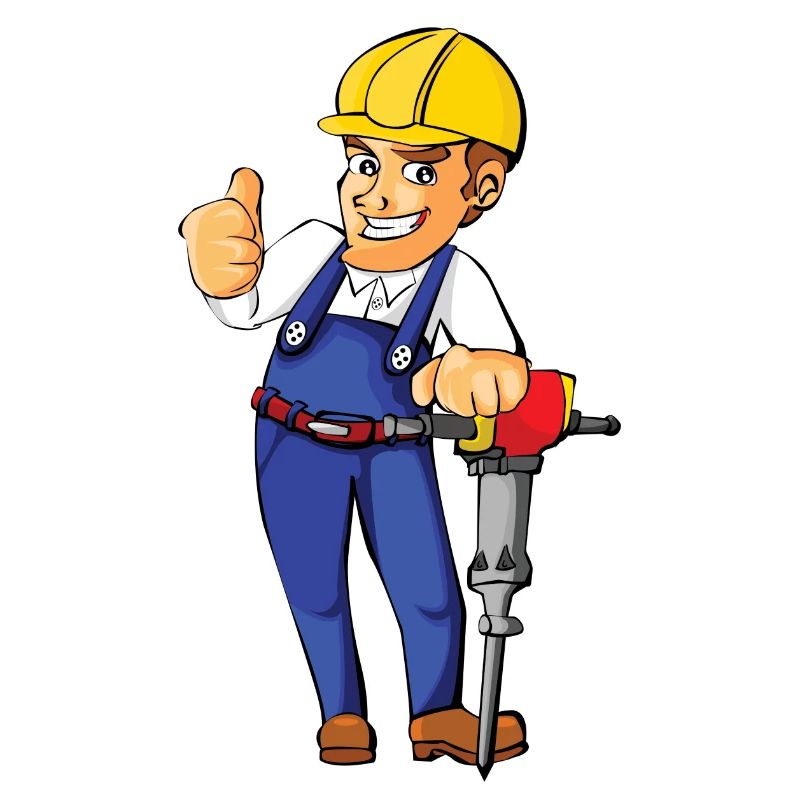 construction worker bauarbeiter strassenbau2