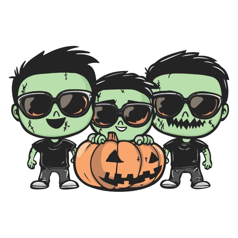 Zombies Halloween Cool