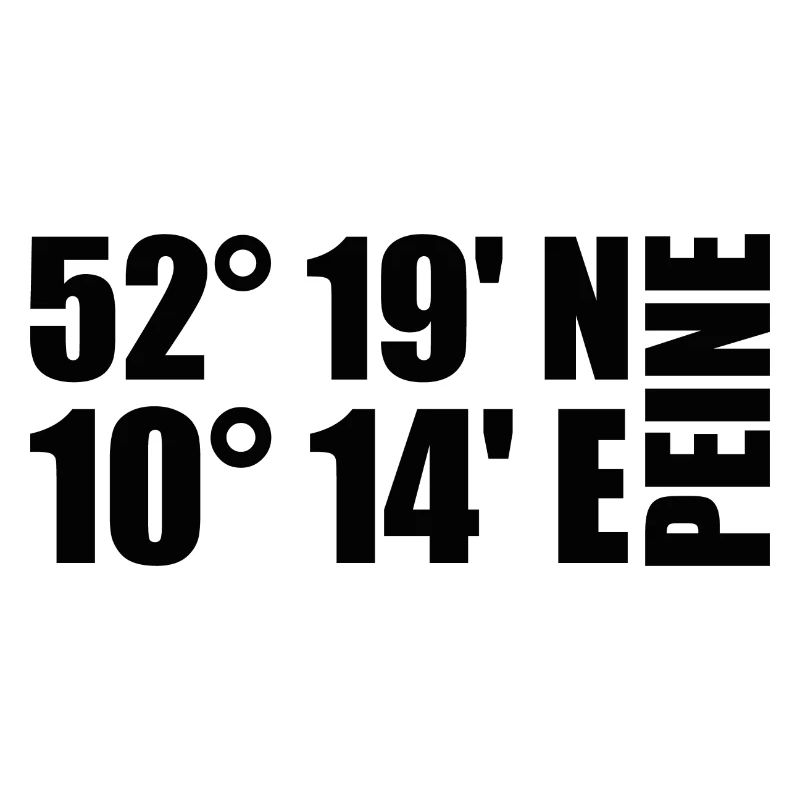 Peine coordinates