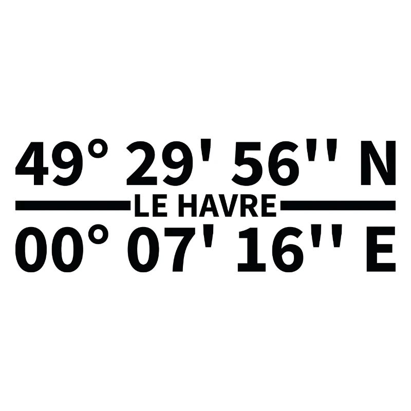 Le Havre coordinates