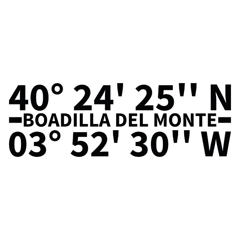 Coordonnées de Boadilla del Monte