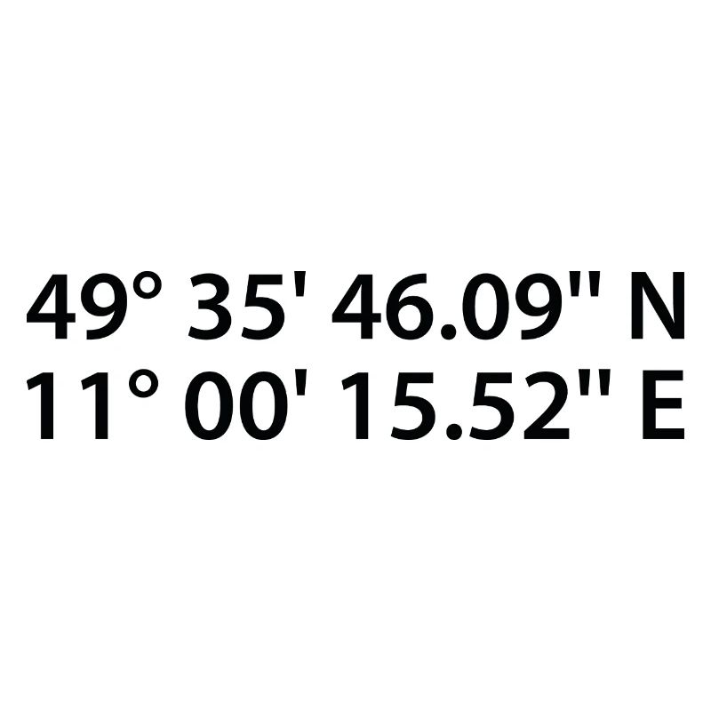 Erlangen Coordinates