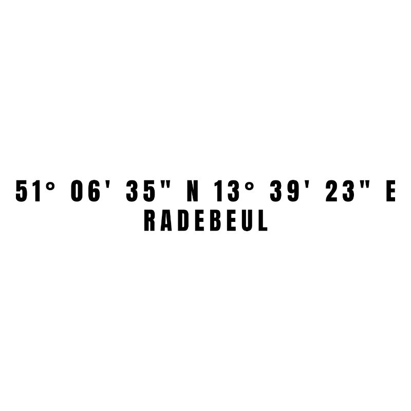 Radebeul Saxony Coordinates