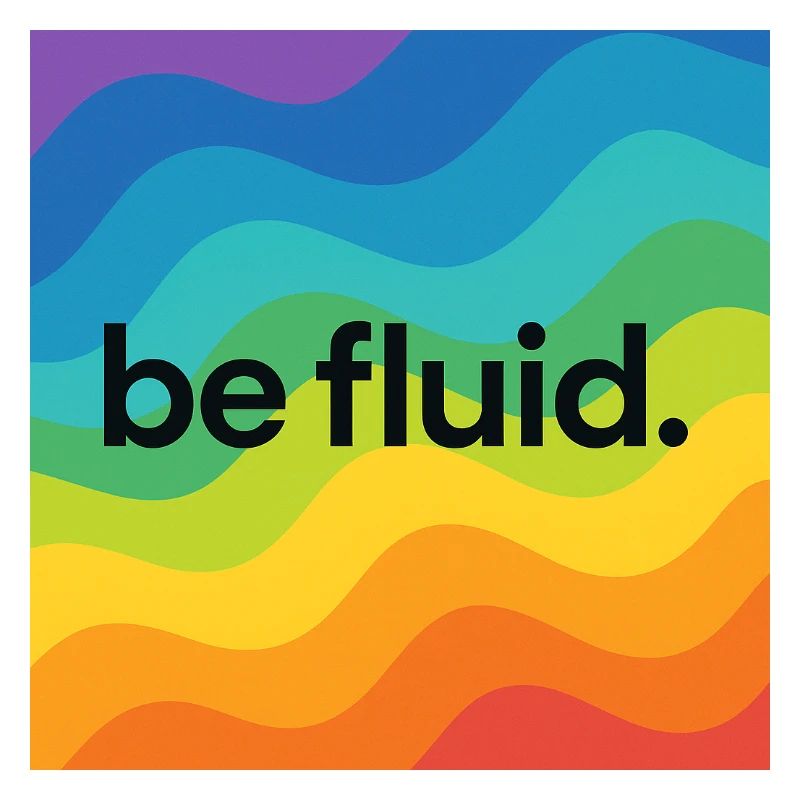 Be Fluid – LGBTQ+ Pride Design mit progressiver Bo