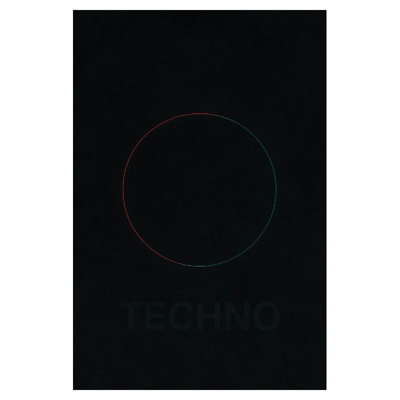 Techno in neon light
