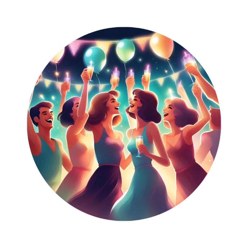Glamorous celebration