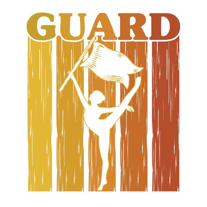 Cadeau de garde de drapeau de garde