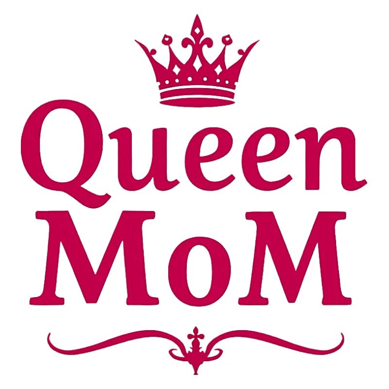 Queen Mom – Stylisches Muttertags Design