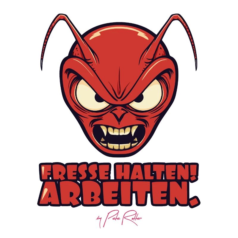 Shut up work, hardworking worker ant