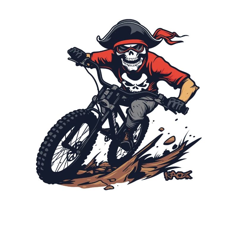 Skull Skeleton Pirate VTT