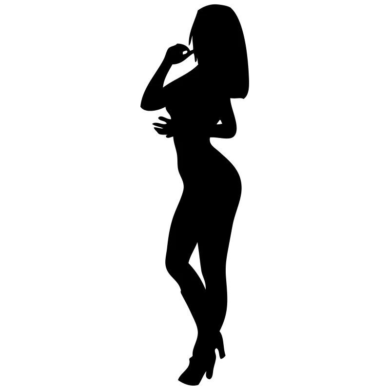 Frau Körper Silhouette Vektor-Design