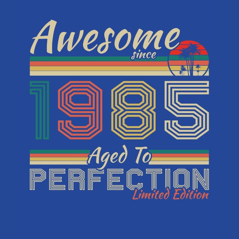 1985 Vintage-Retro-Geburtstagsgeschenk