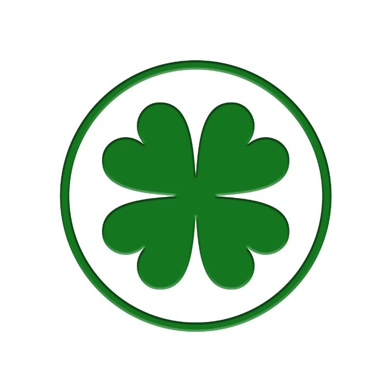 Ein Kleeblatt oder so - A shamrock or something