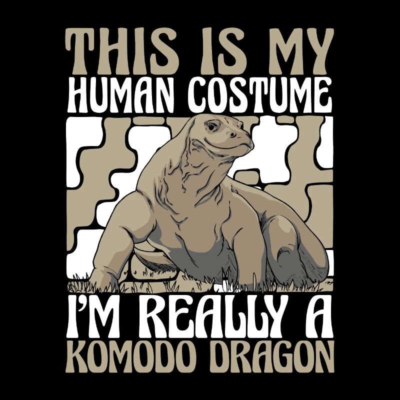 Komodowaran Tier Komodo Dragon Komodowarane