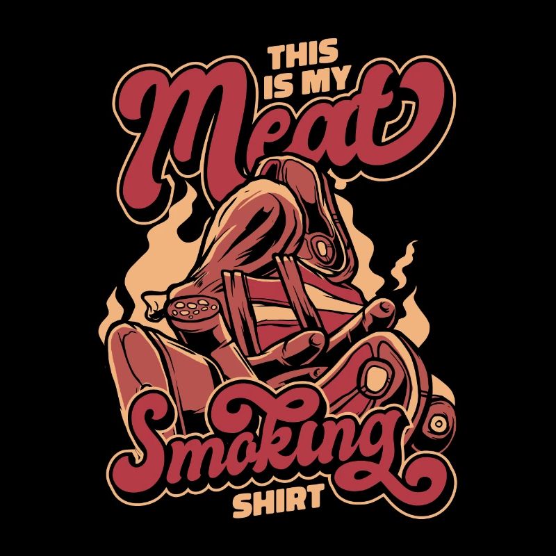 Fleischräuchern BBQ Grill Smoke Beef Smoker