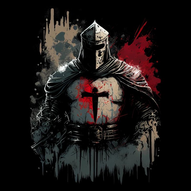 Deus Vult Crusaders Knights Templar Middle Ages