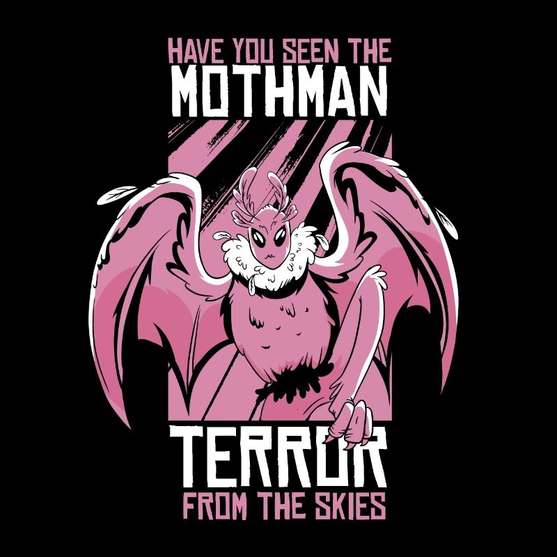 Mothman Monstre Moth Man