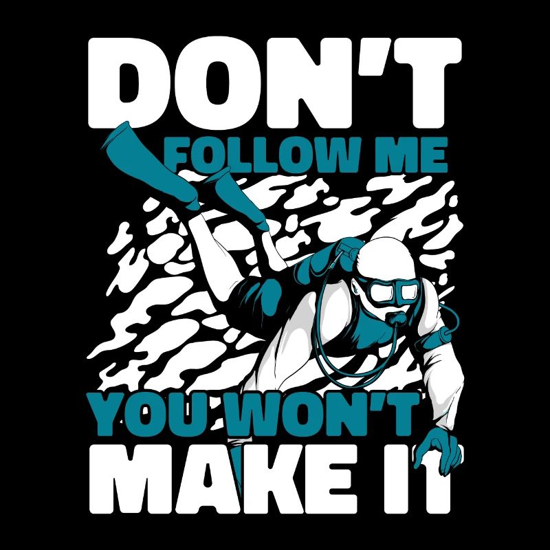 Don't Follow Me You Won't Make It Goggles