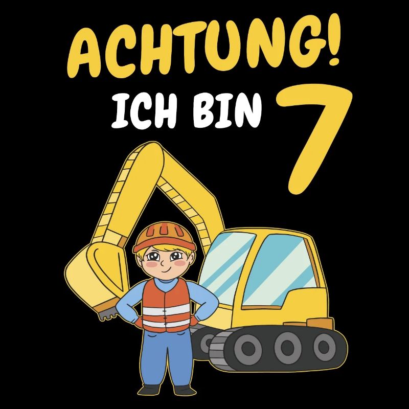 Geburtstagsgeschenk 7 Jahre Geburtstagskind