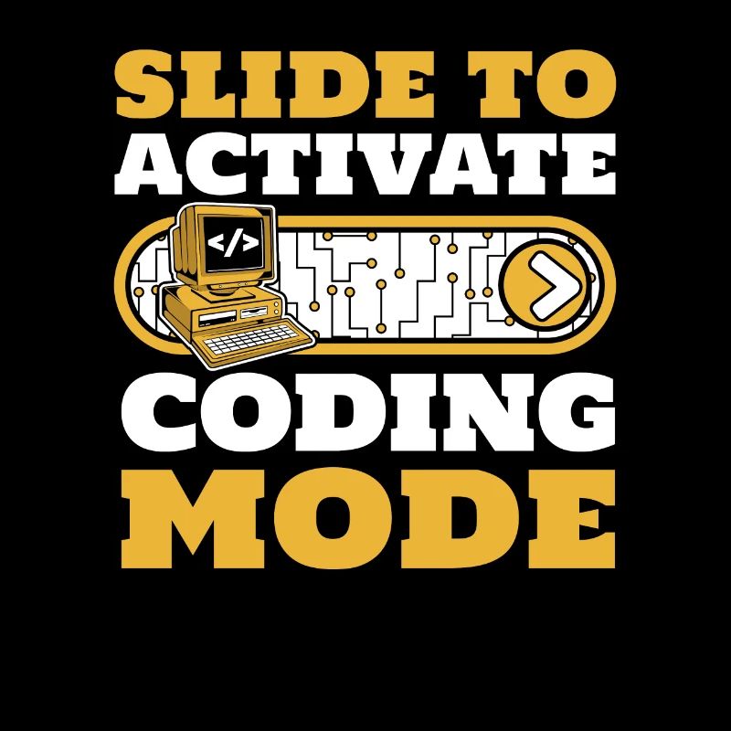 Faire glisser pour activer le codeur du développeur en mode codage