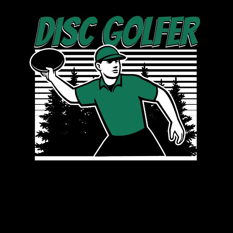 Disc Golfer Disc Golfer Frisbee Golf Korb Scheibe