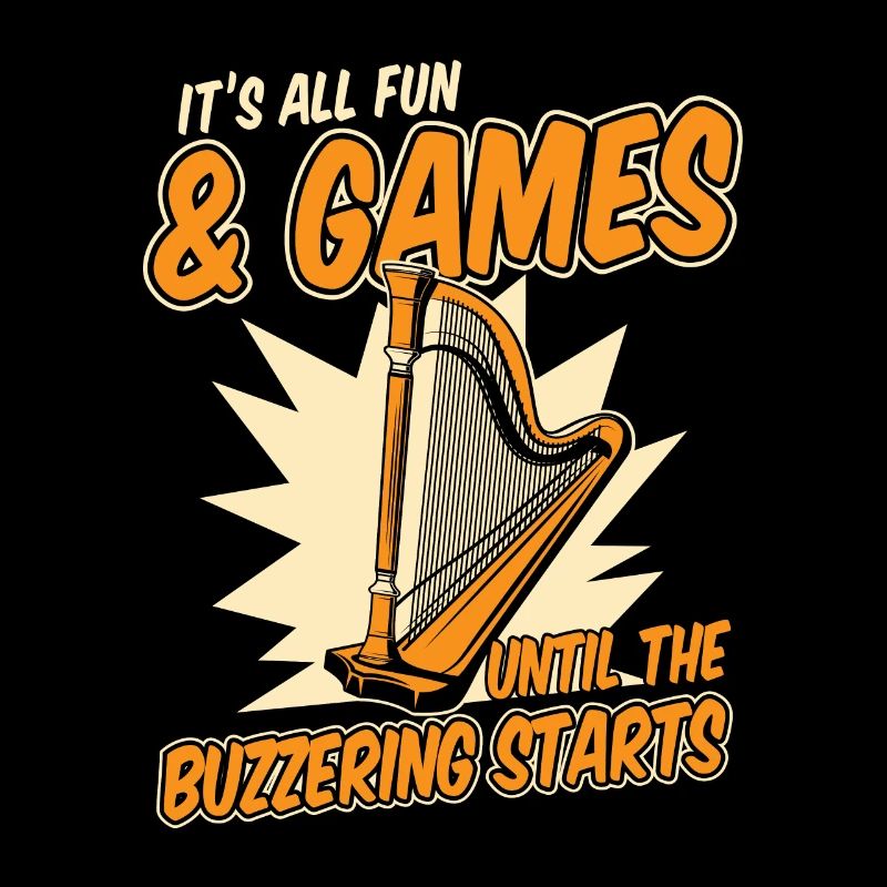 Jusqu’à ce que le buzzering commence Harpe musicale Harpe