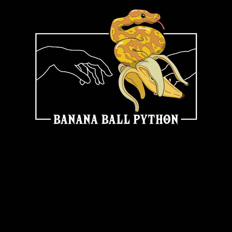 Michelangelo Création d’Adam Banana Ball Python
