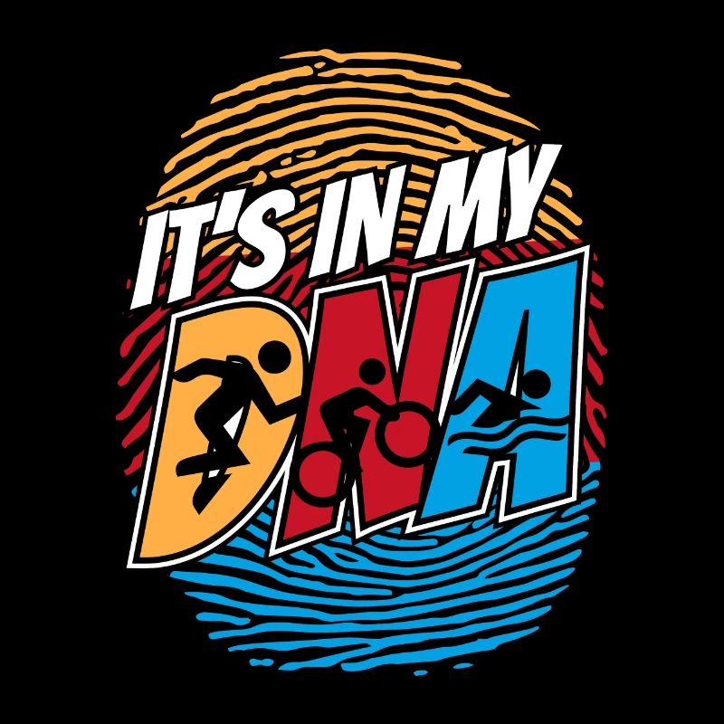 C’est dans mon ADN Entraînement Triathlète de vélo de triathlon