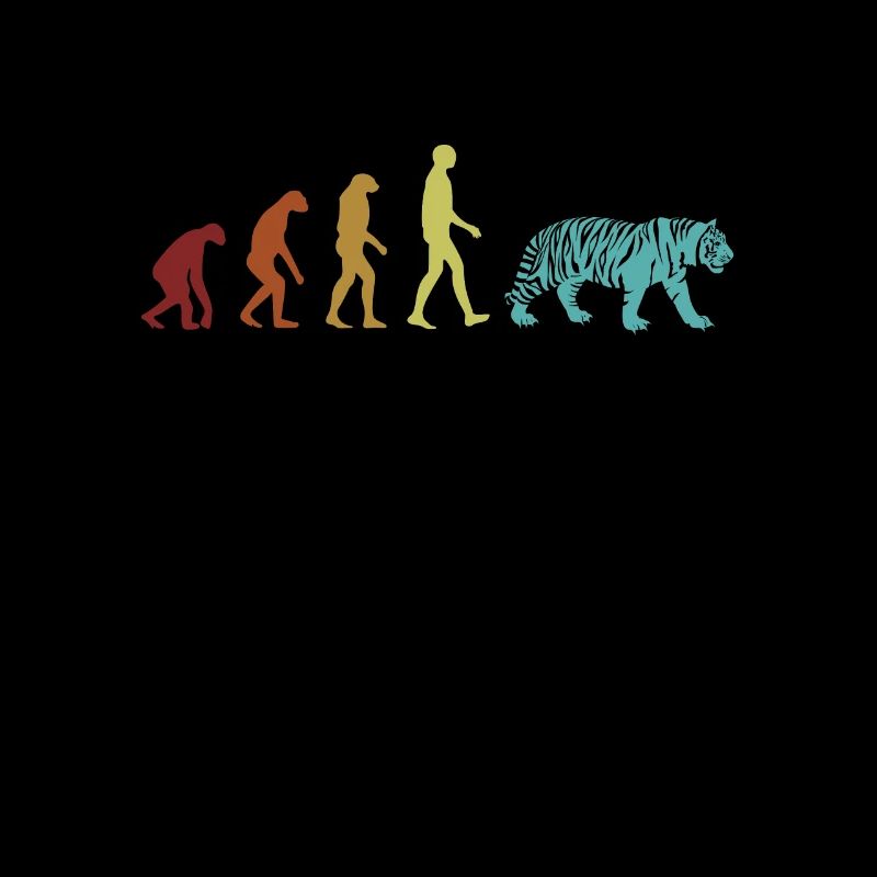 Tiger Evolution Wildkatze Raubkatze Sibirischer