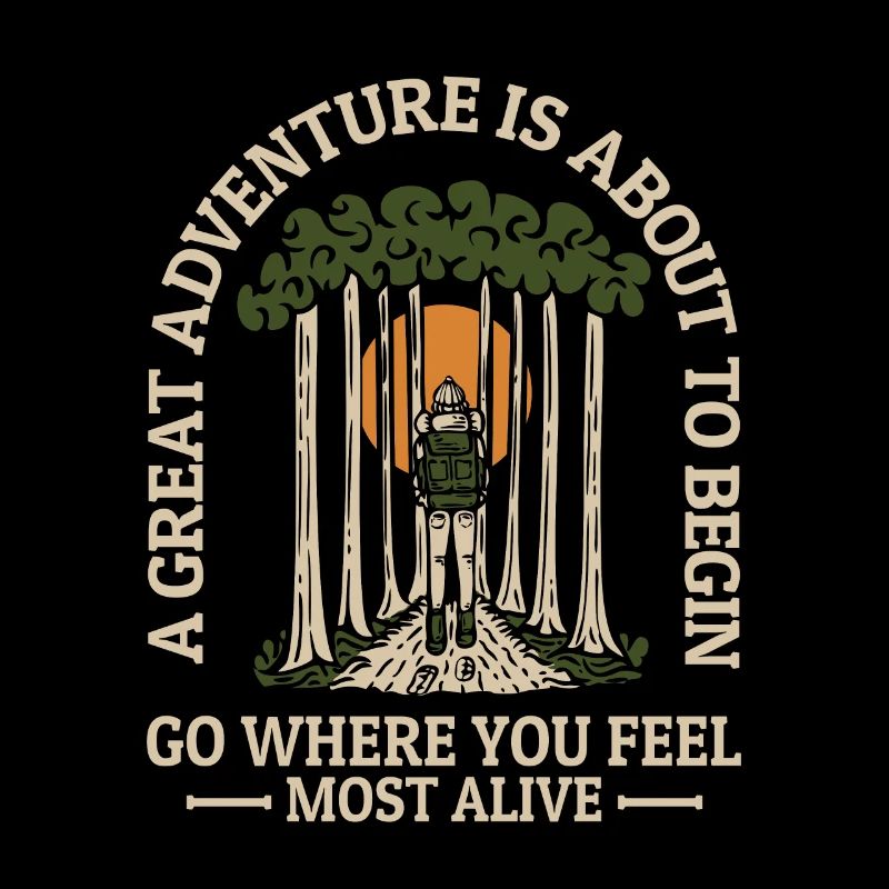 Great Adventure Feel Most Alive Mountain Hiking
