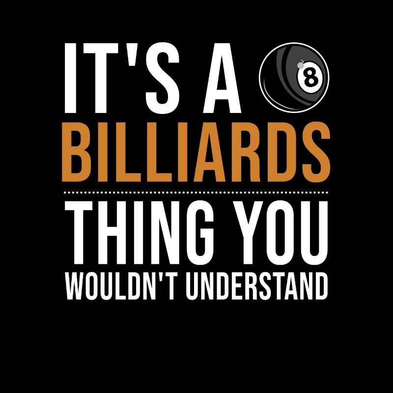 C’est un truc de billard Billardtisch Billard