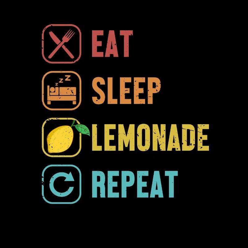 Eat Sleep Lemonade Repeat Lemonade Lover