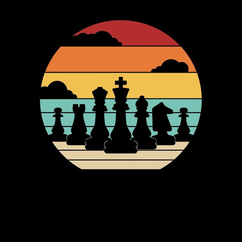 Retro Player Grandmaster Queen Professional Chess