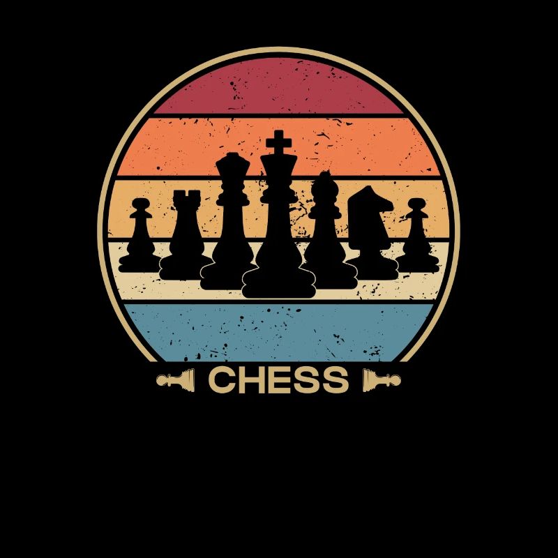 Retro Queen Player Grandmaster Professional Chess