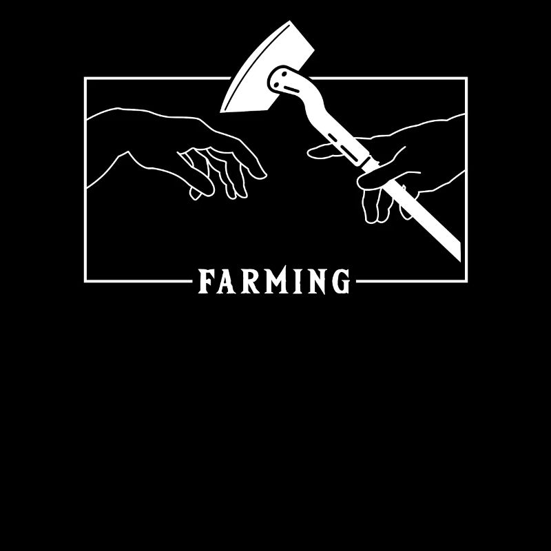 Michelangelo Création d’Adam Farming Bauer