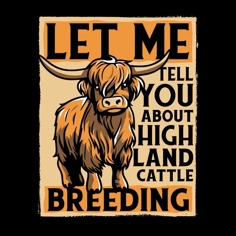 Laissez-moi vous parler de l’élevage de vaches Highland