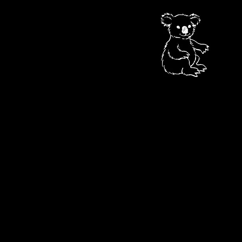 Koala Logo emblème Koalabear Eucalyptus amant Koala