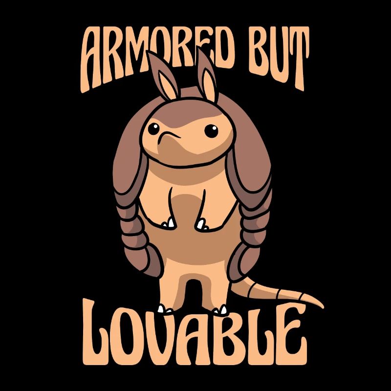 Gepanzerte, aber liebenswerte rosa Fee Chlamyphoridae