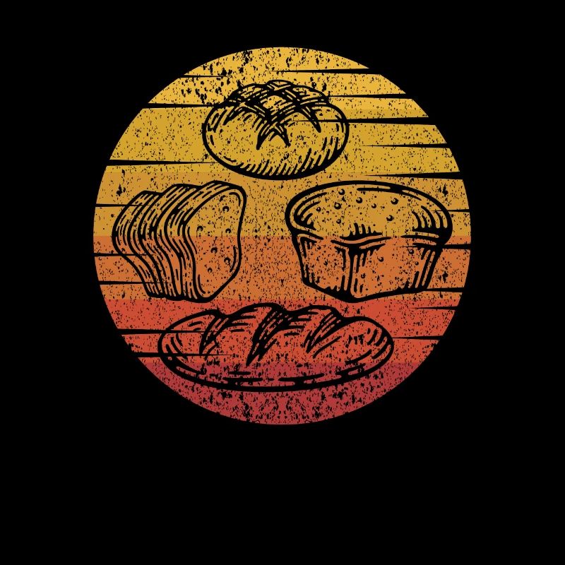 Retro Bread Dough Bread Maker Bread Queen Lover