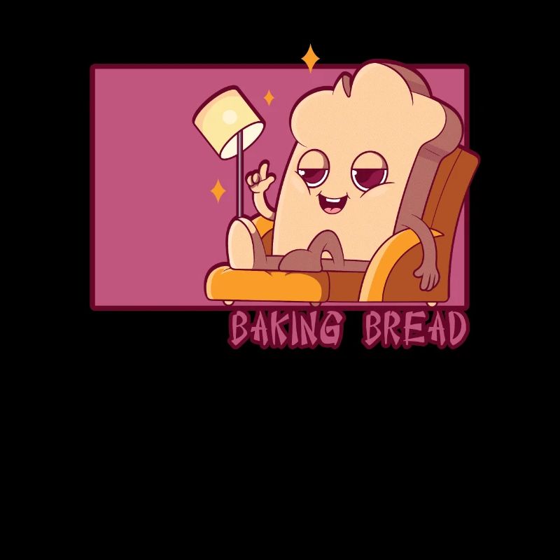 Bread Baking Doodle Chinese Hanzi Bread Dough