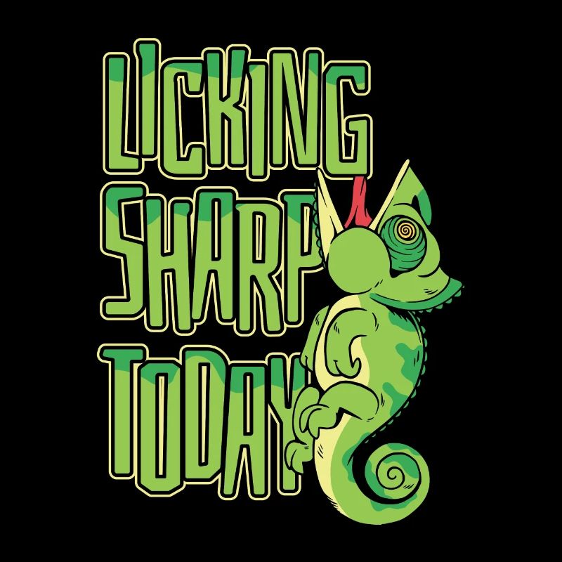 Licking Sharp Today Veiled Panther Chamaeleonidae