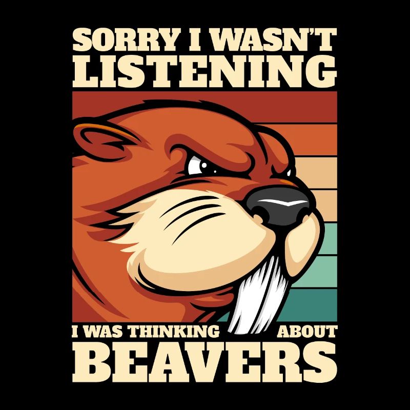 Dachte an Biber Castor Canadensis