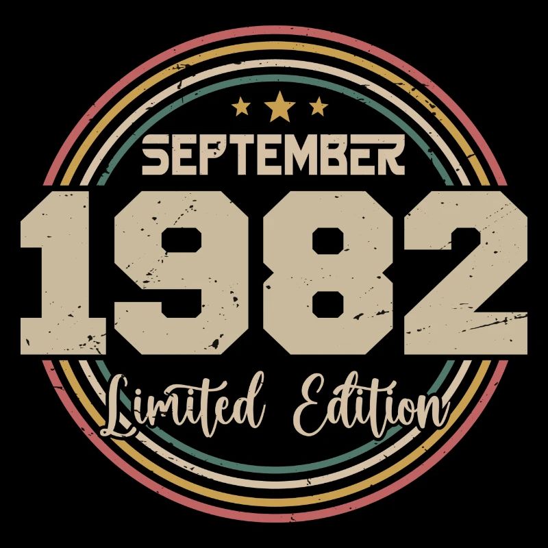 Cadeau Septembre 1982 September Birthday Gift 1982