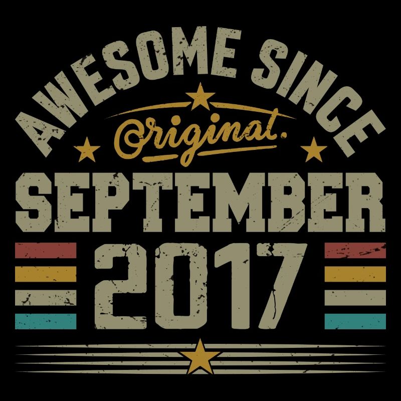 Geschenk September 2017 Erbaut im September 2017