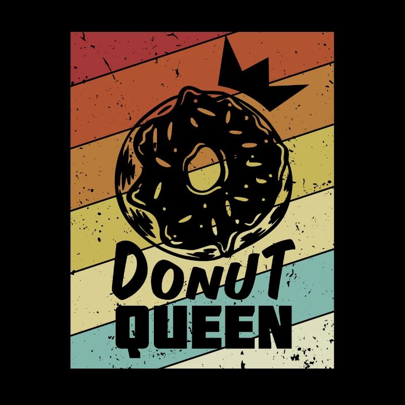 Donut Queen Doughnut Maker Glazed Lover Donut