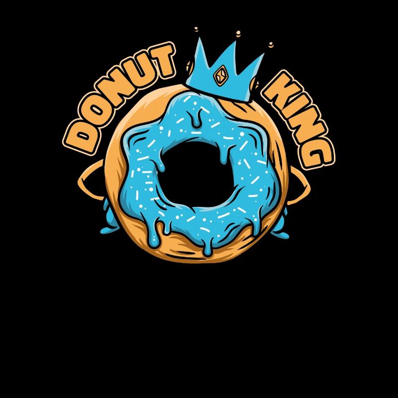 Donut King Doughnut Maker Beignet Glacé Lover