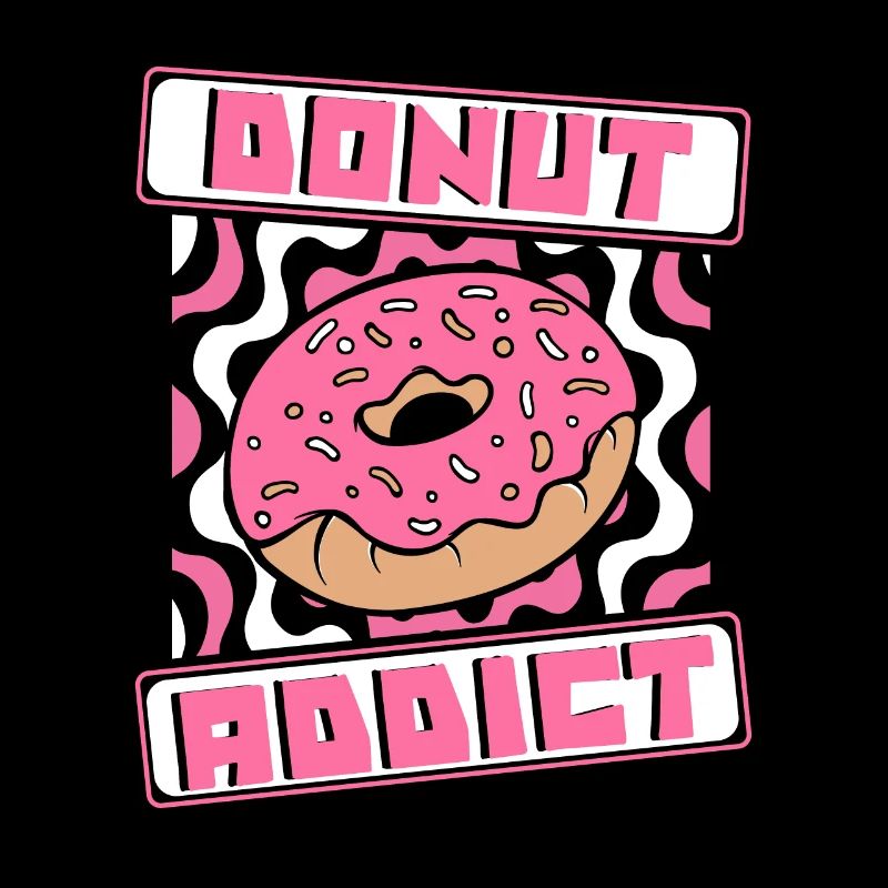 Donut Addict Doughnut Maker Glazed Lover Donut